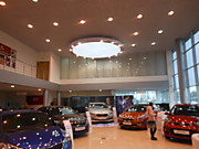 KIA подсветка топовой модели. Светильник D=5500мм
